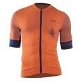 Iron-IC Bike T-shirt Hero Full Zip Short Sleeve orange Men