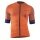 Iron-IC Bike T-shirt Hero Full Zip Short Sleeve orange Men