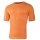 Iron-IC Running Shirt Performance Short Sleeve Neon Orange Men