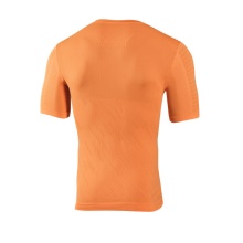 Iron-IC Running Shirt Performance Short Sleeve Neon Orange Men