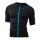 Iron-IC Bike T-shirt Power Performance Full Zip Short Sleeve black Men