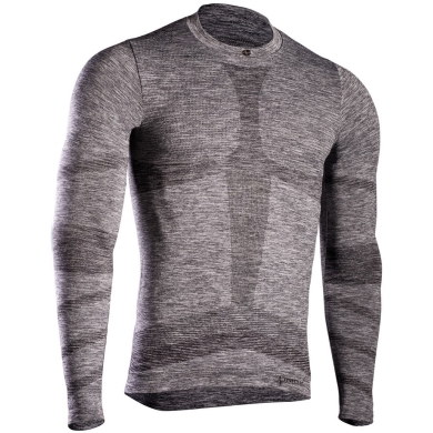 Iron-IC Functional Underwear Long Sleeve Performance (lightweight and breathable) grey melange Men