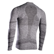 Iron-IC Functional Underwear Long Sleeve Performance (lightweight and breathable) grey melange Men