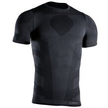 Iron-IC Functional Underwear I-Soft Running Shirt Thermic Short Sleeve Black Men