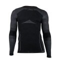 Iron-IC Functional Underwear Long Sleeve Performance (Merino Wool) black/gray Men