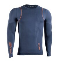 Iron-IC Long Sleeve Performance Melange Blue Men