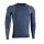 Iron-IC Long Sleeve Performance Melange Blue Men