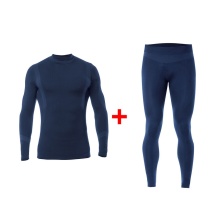 Iron-IC Functional Underwear Set (Trousers + Long Sleeve Shirt) Thermic Blue Men