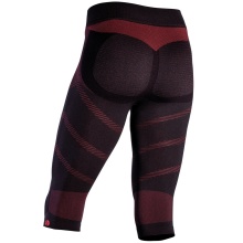 Iron-IC Leggings 3/4 Pants Performance underwear black/red Women