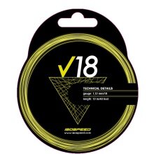 IsoSpeed Tennis String V18 (Control+Touch) yellow 12m Set