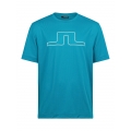 J.Lindeberg Tennis T-shirt Bridge Graphic light blue Men