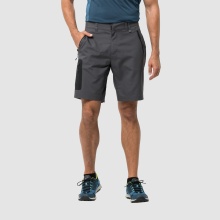 Jack Wolfskin Softshell Shorts Active Track dark grey Men