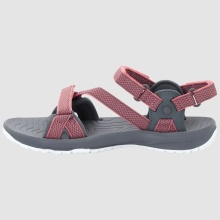 Jack Wolfskin Sandal Lakewood Ride with Neoprene Padding grey/pink Women