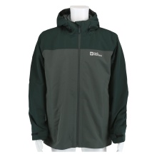 Jack Wolfskin Winter Jacket Taubenberg 3in1 2024 (waterproof and windproof, fleece inner jacket) dark green men's