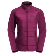 Jack Wolfskin All-Season Jacket Geisshorn 3in1 (water/windproof, breathable, warm) berry red Women