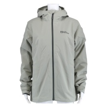 Jack Wolfskin All-Season Jacket Moonrise 3in1 2024 (waterproof, windproof, with fleece inner jacket) mint green ladies