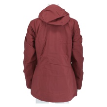 Jack Wolfskin All-Season Jacket Moonrise 3in1 2024 (waterproof, windproof, with fleece inner jacket) ochre red ladies