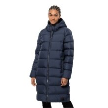 Jack Wolfskin Winter Down Coat Frozen Palace Coat (windproof, water-repellent, PFC-free) dark blue Women