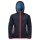 Jack Wolfskin Softshell Jacket Fourwinds (wind & water repellent) dark blue Kids