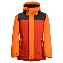 Jack Wolfskin Winter Jacket Icy Mountain (waterproof, windproof, breathable, warm) 2022 orange Kids