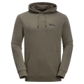 Jack Wolfskin Hoodie Essential (Organic Cotton) Olive Green Men