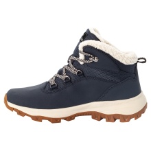 Jack Wolfskin Winter Shoes Everquest Mid Texapore (warm, waterproof, PFC-Free) dark blue Women