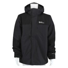 Jack Wolfskin Winter Jacket Jasper 3in1 2024 (waterproof, windproof, breathable, warm) phantom grey Men's