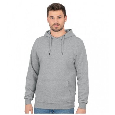 JAKO Leisure Hoodie Hoodie Organic (Organic Cotton) light grey mottled Men