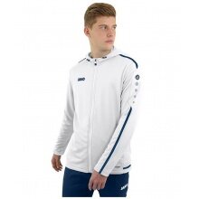 JAKO Hooded Jacket Striker 2.0 white/navy Men