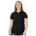 JAKO Sport Polo Organic Stretch (Organic Cotton) black Women