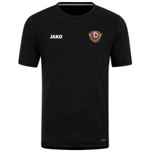 JAKO Leisure T-Shirt Dynamo Dresden Pro Casual (Polyester-Stretch-Jersey) black Men's