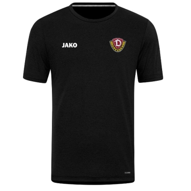 JAKO Leisure T-Shirt Dynamo Dresden Pro Casual (Polyester-Stretch-Jersey) black Men's