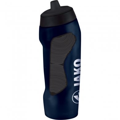 JAKO Premium Water Bottle (with optimal grip) 750ml navy blue