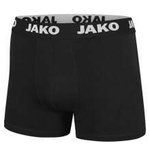 JAKO Boxershort Basic (95% Cotton) Underwear black Men - 2 Pieces