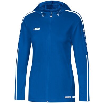 JAKO Hooded Jacket Striker 2.0 blue/white Kids