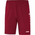 JAKO Training Shorts Premium Champ 2.0 Burgundy Boys/Girls