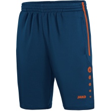 JAKO Sports Shorts Active Short Navy Blue/Flame Red Men