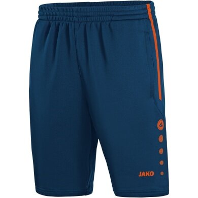 JAKO Sports Shorts Active short navy blue/flame red Boys