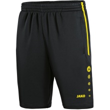 JAKO Sports Shorts Active Short Black/Neon Yellow Men