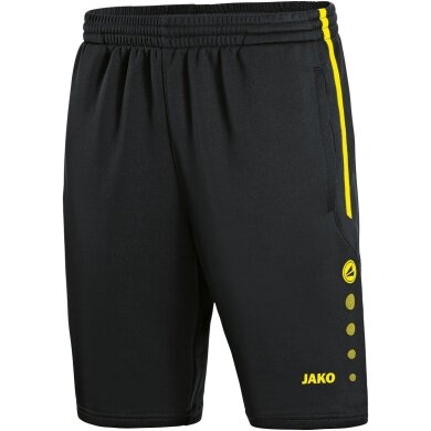 JAKO Sports Shorts Active short black/neon yellow Boys