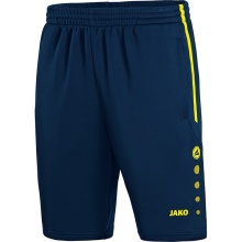 JAKO Sports Shorts Active Short Navy/Neon Yellow Boys