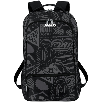 JAKO Everyday Backpack Tropicana black/anthracite grey - 32 Litres