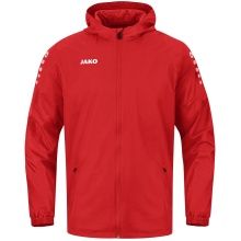 JAKO All-Weather Jacket Team 2.0 (100% Polyester, water-repellent outer material) red Kids