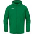 JAKO All-Weather Jacket Team 2.0 (100% Polyester, water-repellent outer material) green Men