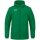 JAKO Coach Jacket Team with Hood (100% Polyester, water-repellent outer material) green Men