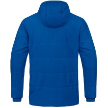 JAKO Coach Jacket Team with Hood (100% Polyester, water-repellent outer material) royal blue Men