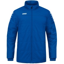 JAKO Coach Jacket Team (100% Polyester, water-repellent outer material) royal blue Men