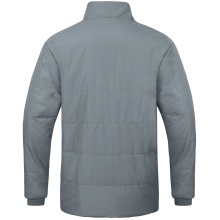 JAKO Coach Jacket Team (100% Polyester, water-repellent outer material) dark grey Men