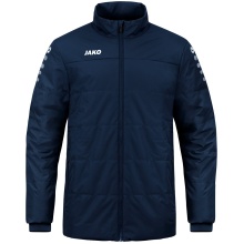 JAKO Coach Jacket Team (100% Polyester, water-repellent outer material) navy blue Men