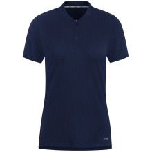 JAKO Leisure Polo Pro Casual (Polyester-Stretch-Jersey) navy blue Women